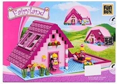 

Fun Blox Fairy Land My House Block Set (277pcs)(Multicolor)