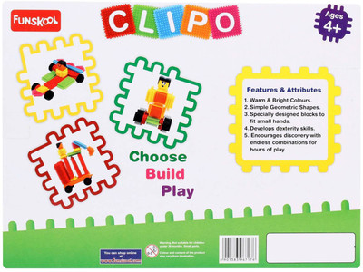 

Funskool Funskool Clipo Senior Set(Multicolor)