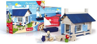 

Vilac Jeujura 135 Pieces Wooden The Seaside House(Multicolor)