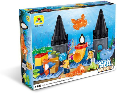 

Toys Bhoomi Underwater Sea World Building Block Set - 41 Pieces(Multicolor)