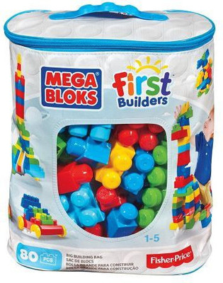 

Fisher-Price Wot Building Block Bag(Blue)
