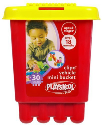 

Hasbro Playskool Clipo Vehicle Mini Bucket(Multicolor)