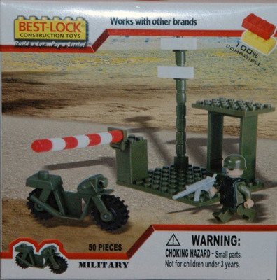 

Best Lock Military Check Point 50 Piece(Multicolor)