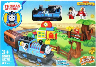 

Aryash Highbrow Creation Motor functions Building Blocks Train set with light & sound(Multicolor)