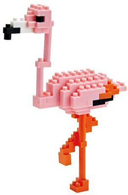 

Kawada Nano Great Flamingo Building Kit(Multicolor)