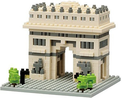 

Kawada Nanoblock Arc de Triomphe de l'Etoile Building Kit(Multicolor)