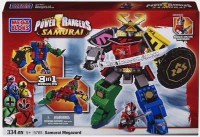

Mega Bloks Power Ranger Samurai Megazord(Multicolor)