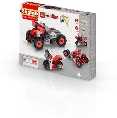 

Engino Pico Motorbikes 4 Models(Multicolor)