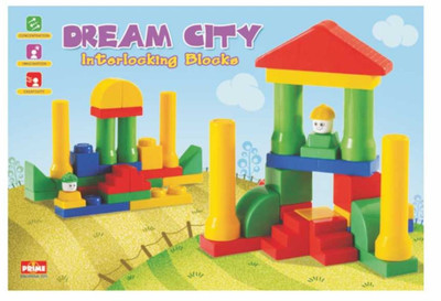 Ratnas Dream City Block Multicolor Ratnas Blocks Building Sets