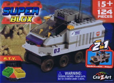 

Unknown Super Blox Special Forces Atv 124 Pieces(Multicolor)