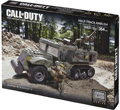 

Mega Bloks Call Of Duty Legends Halftrack Ambush (06827)(Grey)