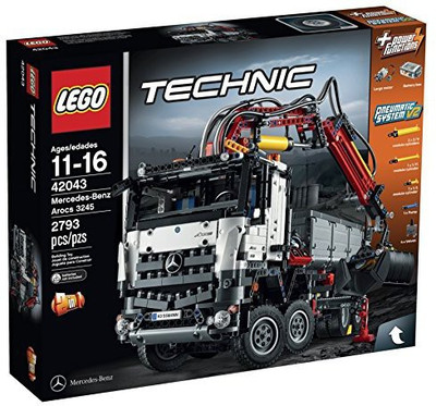 

Lego Technic 42043 Mercedesbenz Arocs 3245 Building Kit(Multicolor)