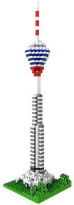

LOZ BLOCKS Loz Micro Skuala Lumpur Tower Modelsmall Building Set(Multicolor)
