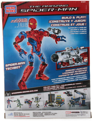 

Disney Mega Bloks Spider-Man Techbot (46 Pcs)(Multicolor)