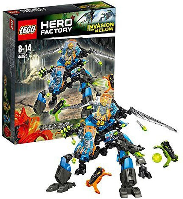 

Lego Hero Factory Surge & Rocka Combat Machine 44028(Multicolor)