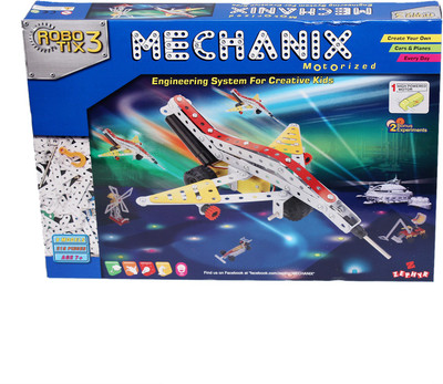 

Zephyr Mechanix - Robotix 3 (215 Pcs)(Multicolor)