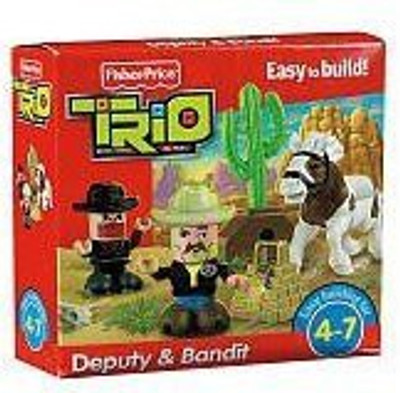 

Fisher-Price Trio Deputy & Bandit(Multicolor)