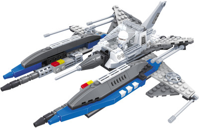 

Fun Blox Fighter Space Craft - 209 Pcs(Multicolor)
