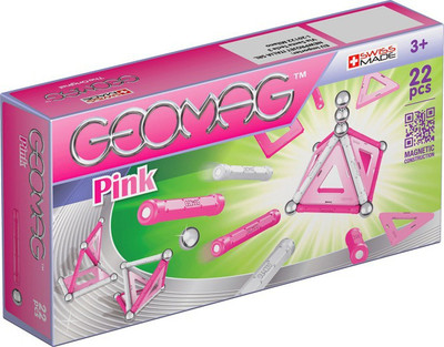 

Geomag Pink 22 Pcs(Pink, Silver, White)