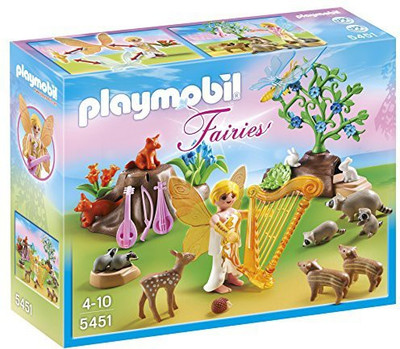 

Playmobil Music Fairy With Woodland Creatures Playset(Multicolor)