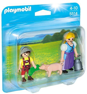 

Playmobil Country Woman & Boy Duo Pack(Multicolor)