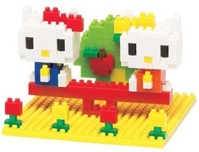 

Nanoblock Hello Kitty And Mimmy In The Park(Multicolor)