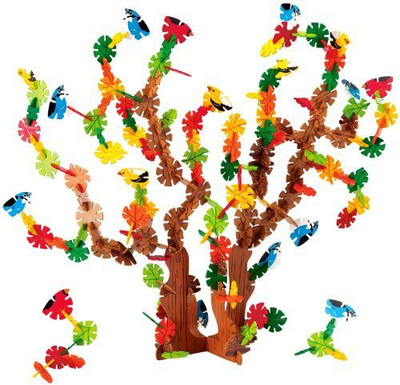 

Connectagons Hearthsong Treetop Constructive Building Set With Storage(Multicolor)