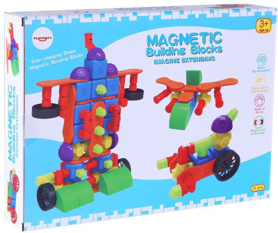 

Mamaboo Magnetic Building Blocks 36 Pcs(Multicolor)