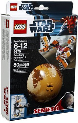 

Lego Star Wars Sebulba'S Podracer And Tatooine 9675(Multicolor)