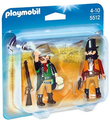 

Playmobil Sheriff & Outlaw Duo Pack Set(Multicolor)