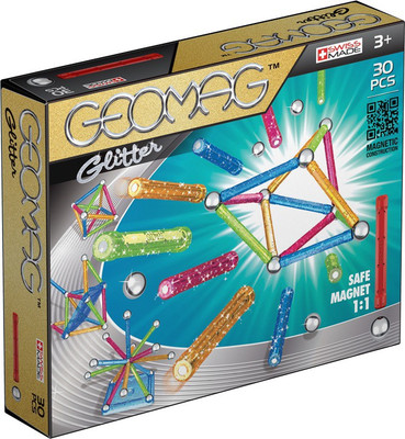 

Geomag Colour Glitter 30pcs(Green, Orange, Purple, Blue)
