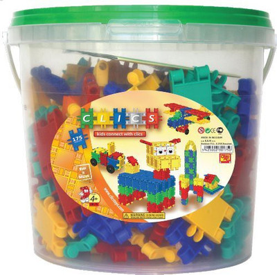 

Ohio Art Clics 175 Piece Bucket(Multicolor)