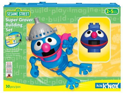 

Knex Sesame Street Grover/Super Grover Building Set(Blue)