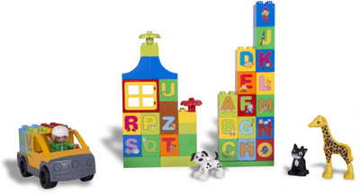 

Building Mart Alphabet Learning Building Block Set - 46 Pieces(Multicolor)