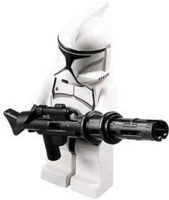 

Star Wars Lego Clone Trooper With Long Blaster(White)