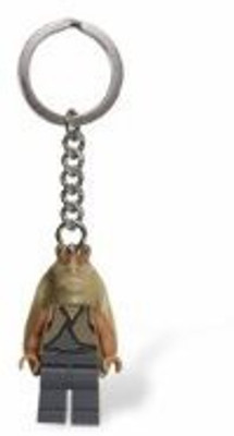 

Lego Star Wars Jar Jar Binks Key Chain 853201(Brown)