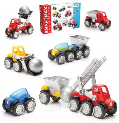 

SmartMax Power Vehicles - Rescue Team(Multicolor)