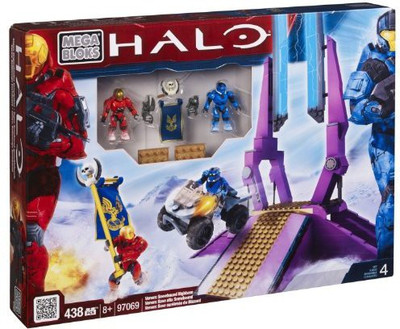 

Mega Bloks Halo Exclusive Set 97069 Versus Snowbound Highbase(Multicolor)