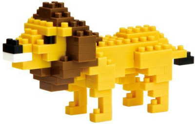 Nanoblock Lion(Multicolor)