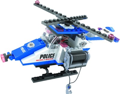 

Fun Blox Police Helicopter(Multicolor)