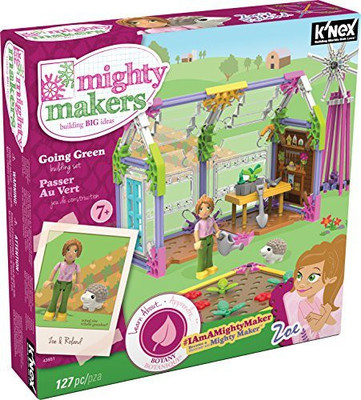

Knex Mighty Makers Going Green Building Set(Multicolor)
