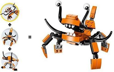 

Lego Mixels Legomixels Series 2 Bundle Set Of Flexerskraw(Orange)