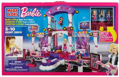 

Mega Bloks Barbie Super Star Stage(Multicolor)