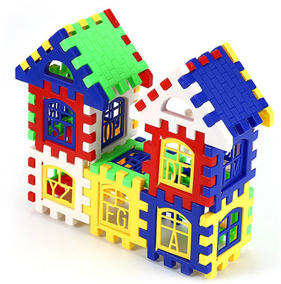 

Sterling Kids Building Blocks Construction Brain Development Toy Enlighten Brick Educational Diy kids Toys(Multicolor)