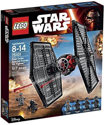 

Lego Star Wars First Order Special Forces TIE Fighter 75101 Building Kit(Multicolor)