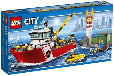 

Lego Fire Boat(Multicolor)