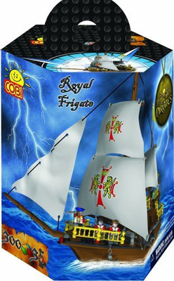 

COBI Pirates Royal Frigate300 Piece Set(Multicolor)