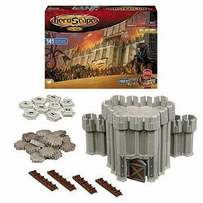 

Hasbro Heroscape Wall And Tower Building Pack(Grey)