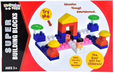 

Kreative Kids Super Building Blocks(Multicolor)