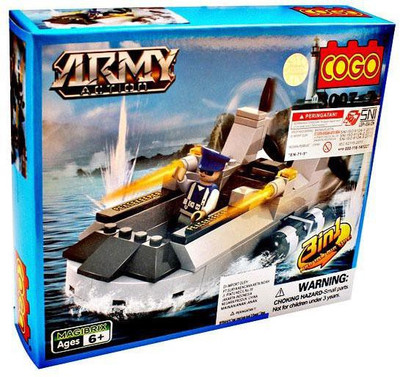 

ToysBuggy Cogo Army Action Block Set - 3007-7(Multicolor)